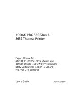 Kodak 8657 User manual