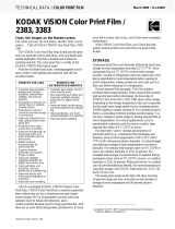 Kodak 2383 User manual