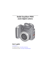 Kodak EasyShare P850 User manual