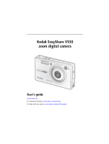 Kodak V550 User manual