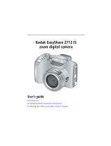 Kodak Z712 - EASYSHARE IS Digital Camera User manual