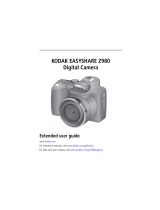 Kodak EASYSHARE Z980 User manual
