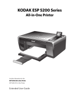 Kodak ESP 5250 - All-in-one Printer User manual