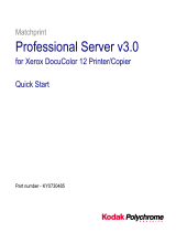 Xerox DocuColor 12 User manual