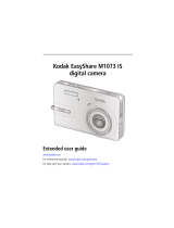Kodak M1073 IS User manual