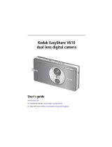 Kodak EasyShare V610 User manual
