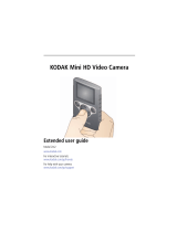 Kodak Mini HD User manual