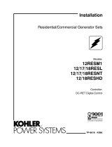 Kohler 12RESM1 User manual