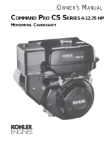 Kohler CS8.5 User manual