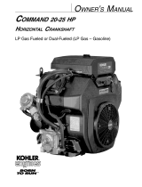 Kohler COMMAND 20-25 HP User manual