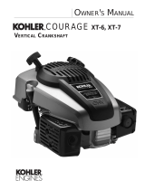 Kohler XT-6 User manual