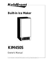 KoldFront KIM450BL User manual