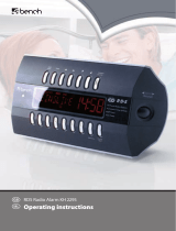 EBENCH KH 2295 RDS RADIO ALARM User manual