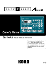 Korg Electribe EA-1mkII User manual