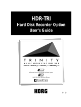 Korg Trinity User manual