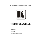 Kramer VS-42H User manual