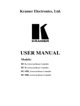 Kramer RC-6 User manual
