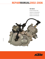 KTM -Sportmotorcycle AG Motorcycle Accessories 50 AC/LC User manual