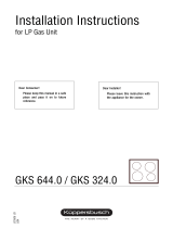 Kuppersbusch USA GKS 644.0 User manual