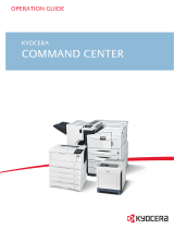 KYOCERA COMMAND CENTER Multifunctional Printer User manual