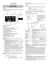 La Crosse Technology 308-805 User manual