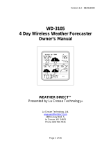 La Crosse Technology WD-3105 User manual