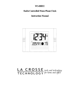 La Crosse Technology WS-8001U User manual