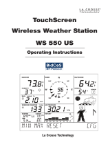 La Crosse Technology WS 550 US User manual