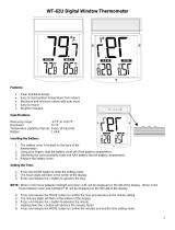 La Crosse Technology WS-62U User manual