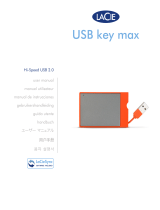 LaCie USB KEY MAX ORANGE User manual