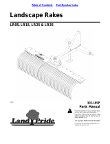 Land Pride Wok LR05 User manual