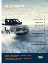 Land Rover Range Rover User manual