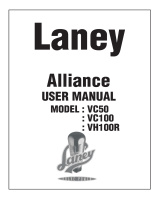 Laney Amplification Alliance VH100R User manual