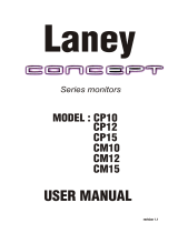 Laney CM12 User manual