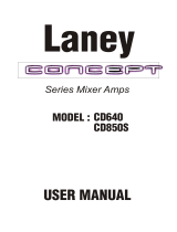 Laney Amplification CD640 User manual