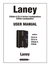 Laney Amplification Speaker CX15-A User manual