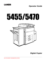 Lanier 5470 User manual