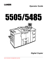 Lanier 5505 User manual