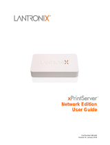 Lantronix xPrintServer User manual