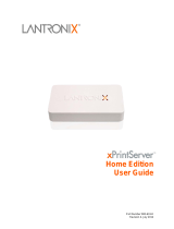 Lantronix xPrintServer – Home Edition (iOS) User manual