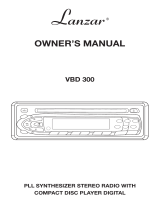 Lanzar Lanzar Vibe VBD300 User manual