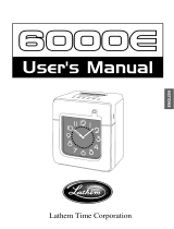 Lathem 6000E User manual