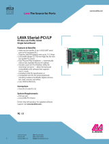 Lava Computer LAVA SSerial-PCI/LP User manual