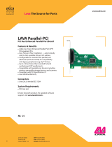 Lava Computer Parallel-PCI DB-25 User manual