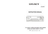 Legacy Car Audio LR-203FX User manual