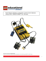 LEGO Education Baby Toy computer control and robotics User manual