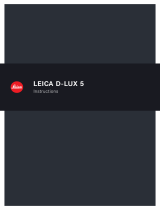 Leica D-LUX 5 Operating instructions