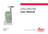 Leica GPS1200 User manual
