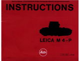 Leica M4P Owner's manual