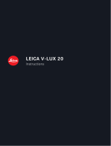 Leica V-Lux 20 User manual